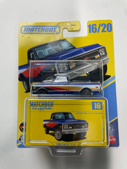 Matchbox Collectors 1/64 1968 Chevy C10 Blue - JJW06