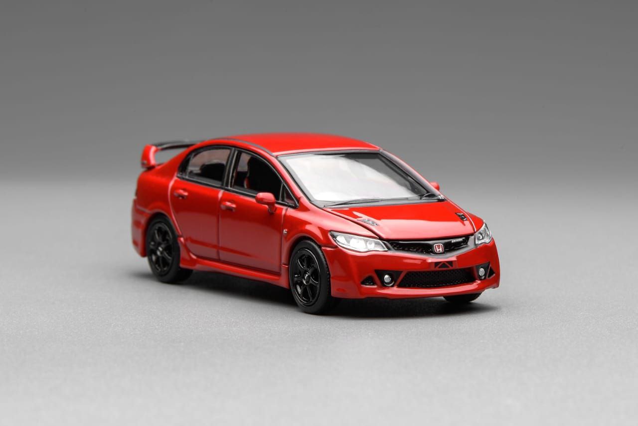 Motorhelix 1/64 Honda Civic (FD2) Mugen RR Red - M65410