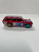 *Loose* Hot Wheels 1/64 ‘71 Datsun 510 Wagon n3 Blue & Red