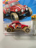 Hot Wheels 1/64 Treasure Hunt Volkswagen “Baja Bug” Red