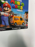 Hot Wheels 1/64 Pop Culture The Super Mario Bros.Movie Plumber Van Orange