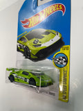 Hot Wheels 1/64 Lamborghin Huracan LP 620-2 Super Trofeo Green - Damaged Card