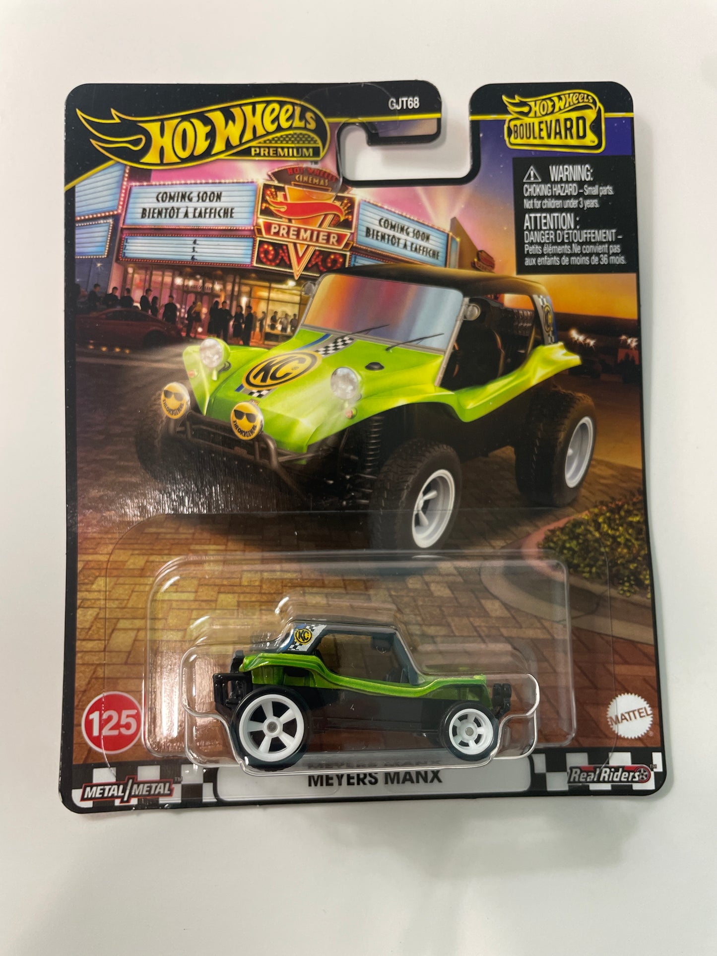 Hot Wheels 1/64 Boulevard Mix B Meyers Manx Green