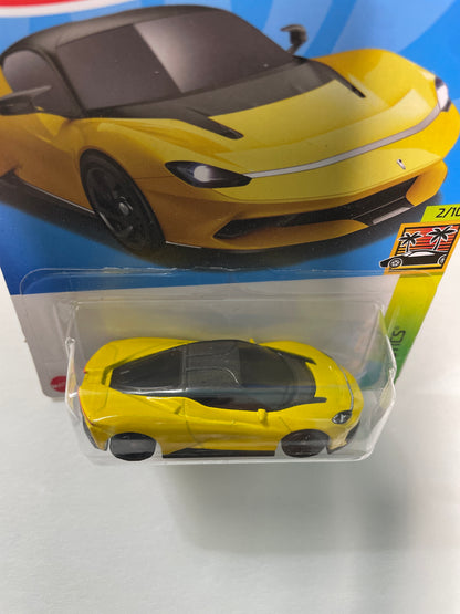 Hot Wheels 1/64 Automobili Pininfarina Battista Yellow - Damaged Box