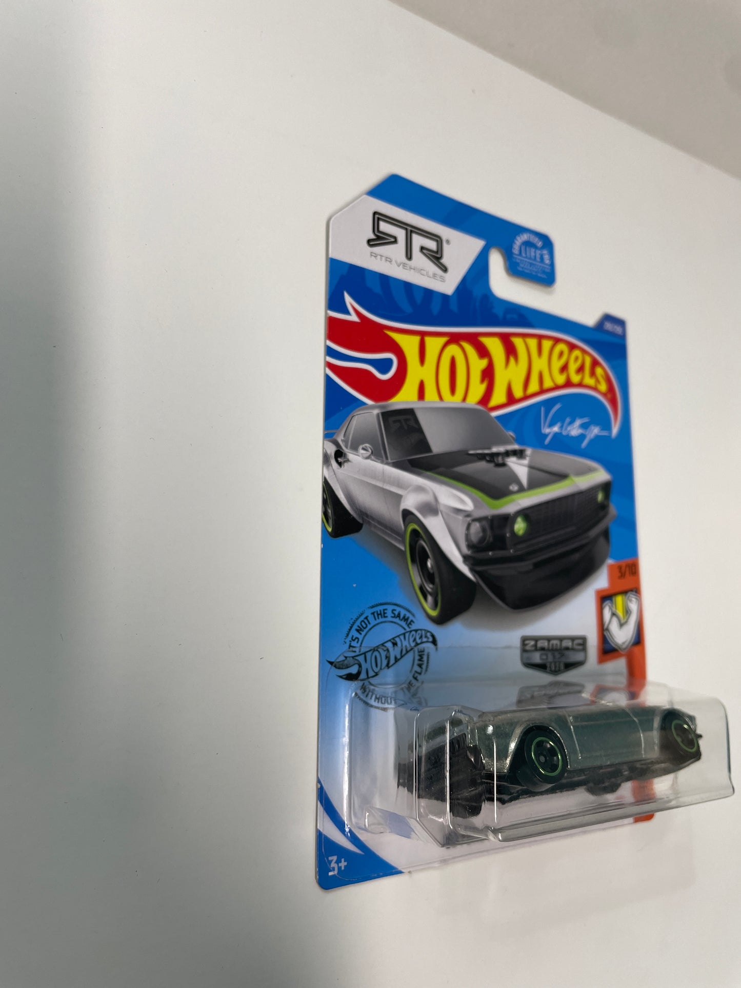 Hot Wheels 1/64 Zamac '69 Ford Mustang Boss 302 (Read Description)
