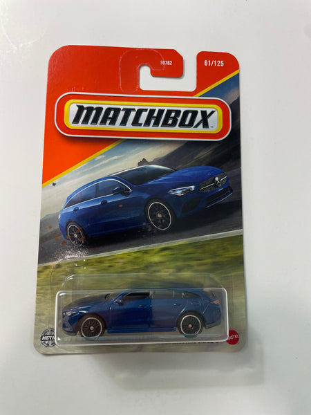 Matchbox 1/64 2020 Mercedes-Benz Cla Shooting Brake Blue