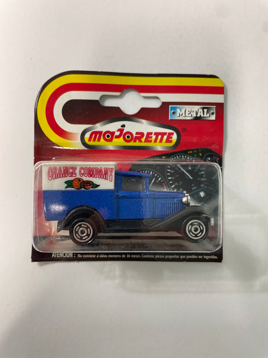 Majorette 1/60 Ford Blue & White - Damaged Box