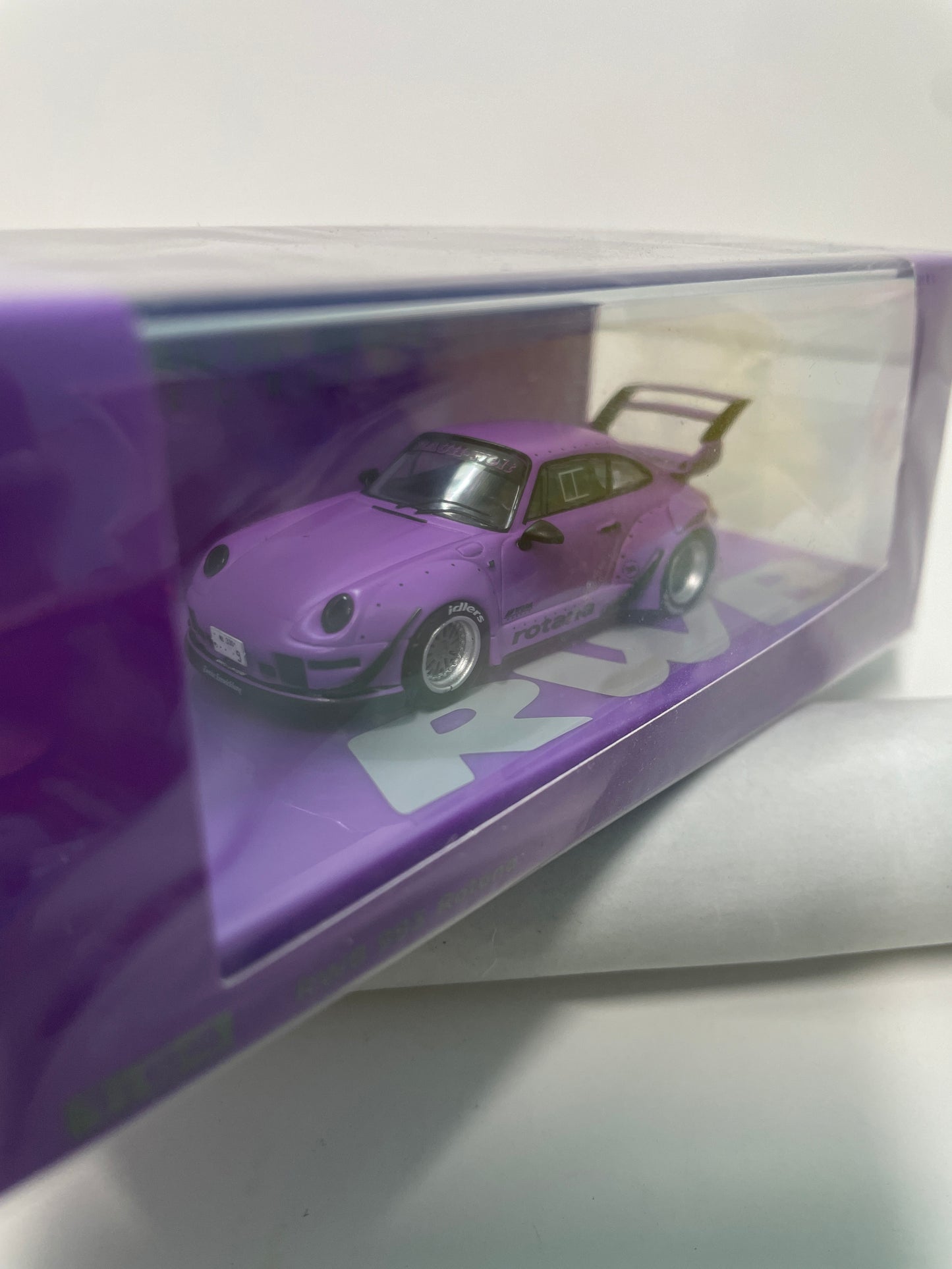 *SIGNED* Tarmac Works 1/64 Porsche RWB 993 Rotana Purple