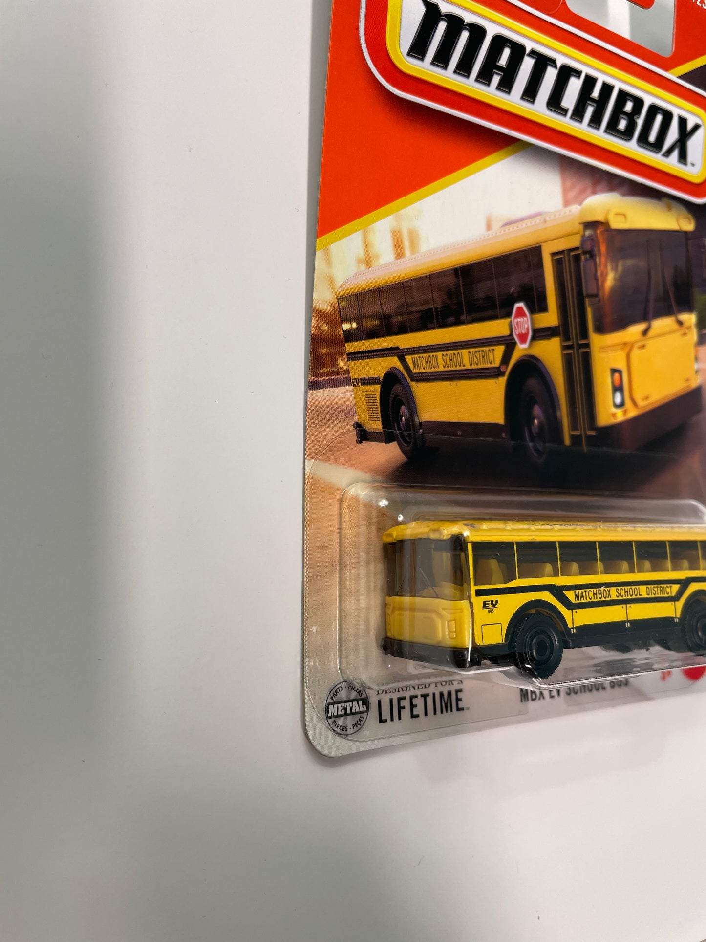 Matchbox 1/64 MBX EV School Bus Yellow