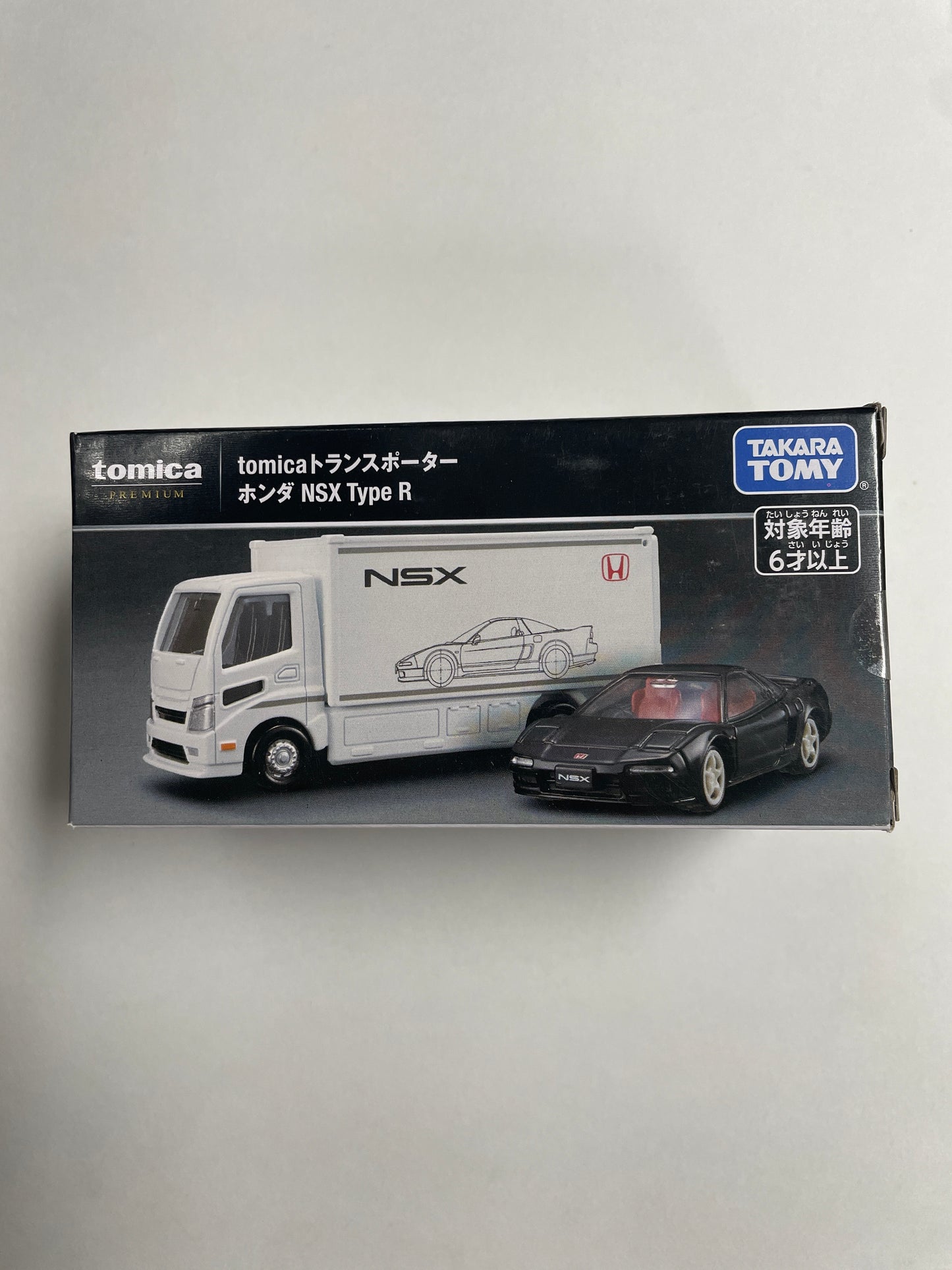 Tomica Premium Transporter Honda NSX Type R Black