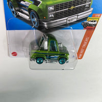 Hot Wheels 1/64 Toon’d ‘83 Chevy Silverado Green