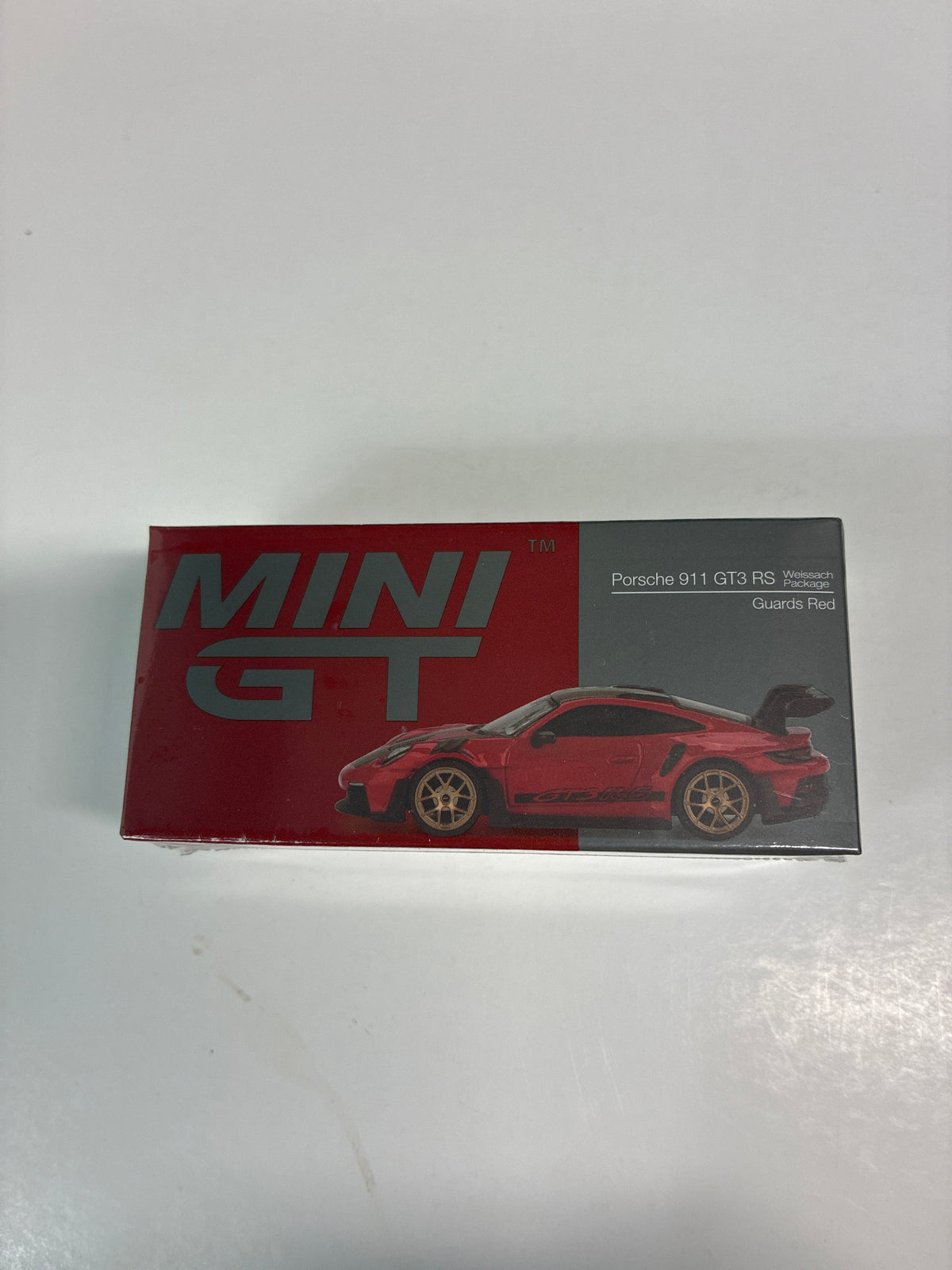 Mini GT 1/64 Porsche 911 (992) GT3 RS Weissach Package Guards Red - MGT01060
