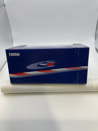 Ebbro 1/43 Honda CR-Z Legend Cup 2011 Silver