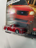 Hot Wheels 1/64 Fast & Furious Ford F-150 SVT Lightning Red