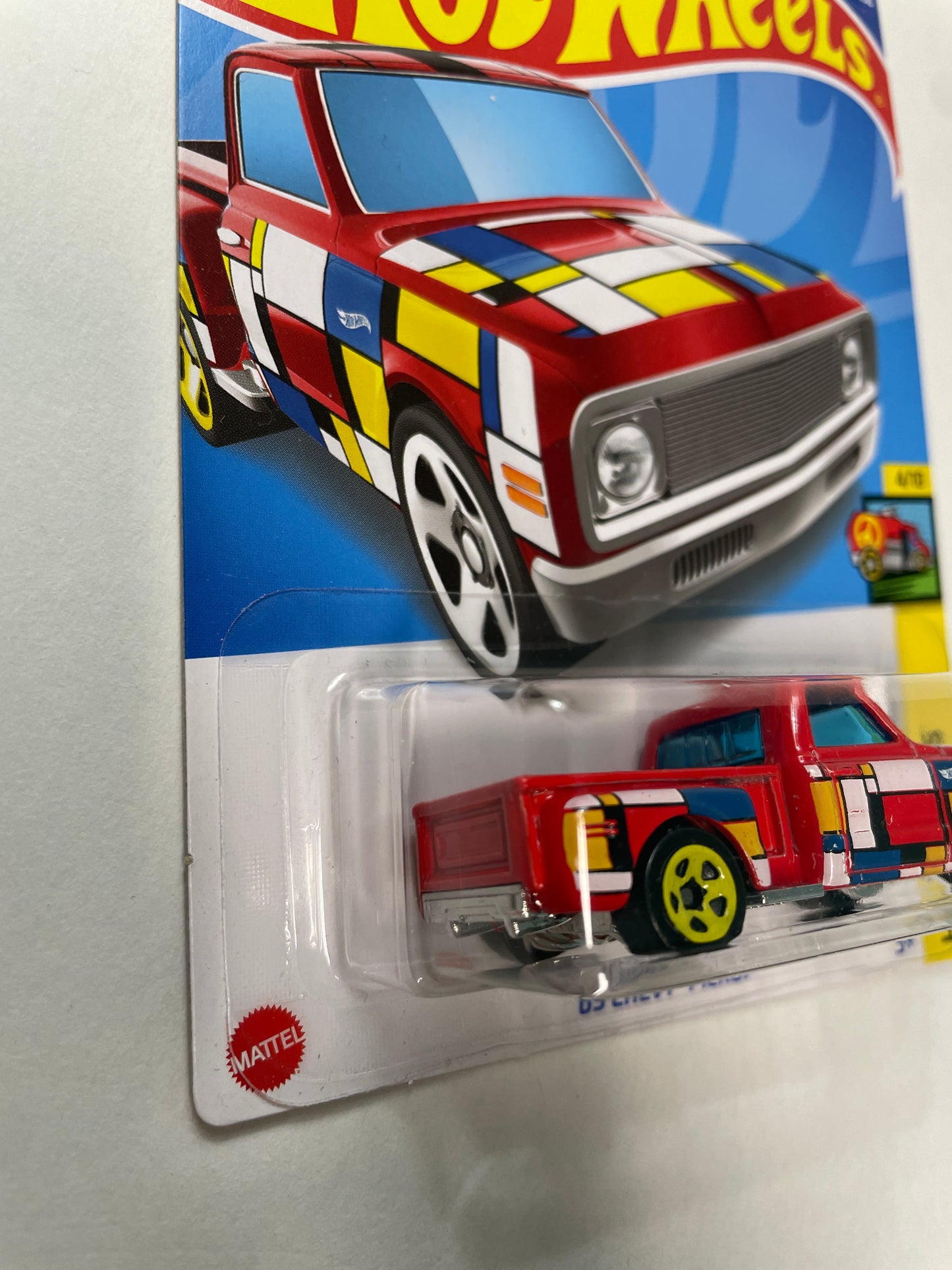 Hot Wheels 1/64 ‘69 Chevy Pickup Red