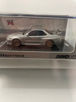 Inno64 1/64 Nissan Skyline GT-R (R34) V-Spec II Silver