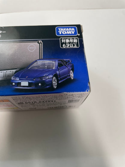 Tomica Premium 1/64 Tomica Transporter Nissan Silvia (S15) - 93659 - Damaged Box