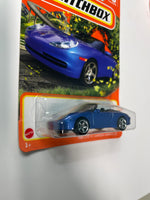 Matchbox 1/64 Porsche 911 Carrera Cabriolet Blue