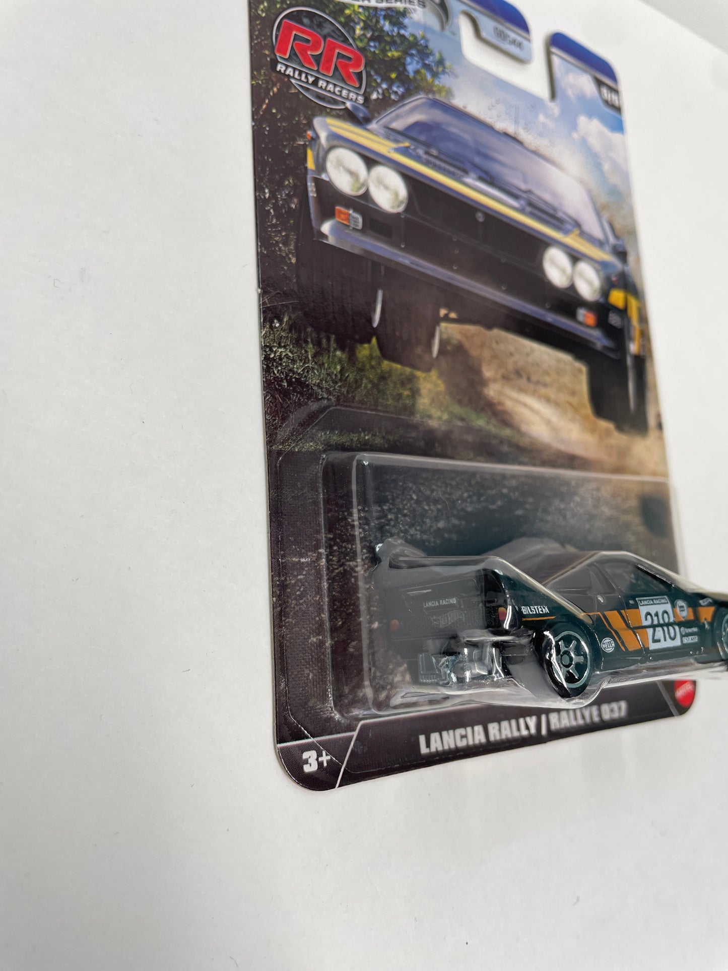 Hot Wheels 1/64 Silver Series Rally Racers Lancia Rally/ Rallye 037 Black - JNF48