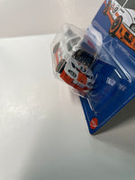 Hot Wheels 1/64 Noppo Gulf Racing Tooned ‘94 Toyota Supra White - Damaged Card