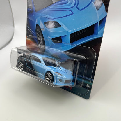 Hot Wheels 1/64 Fast And Furious Series 3 Mazda RX-8 Blue