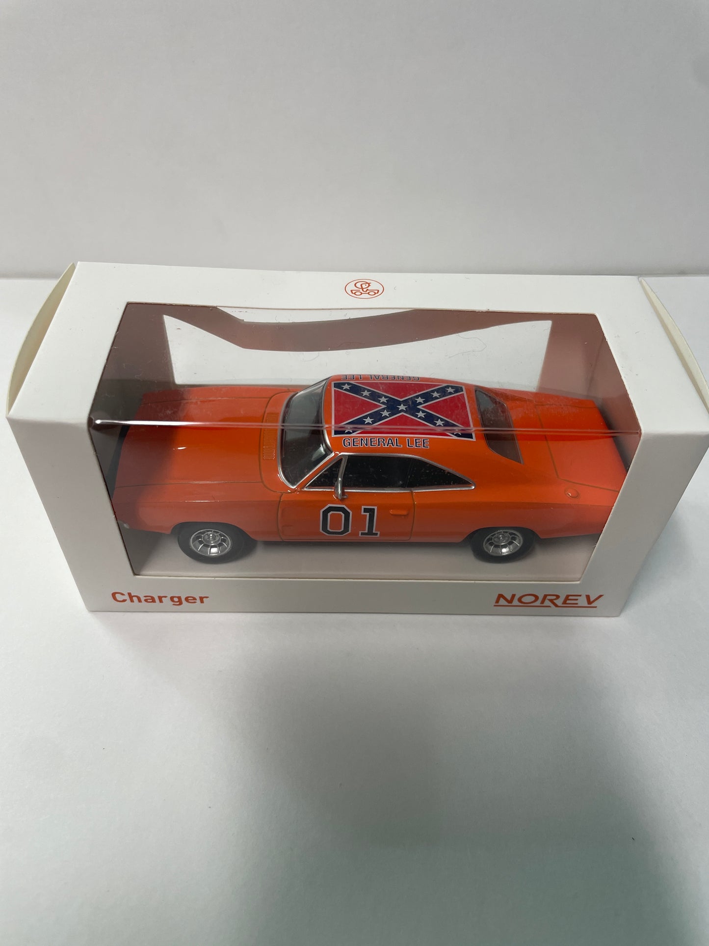 Norev 1/43 Dodge Charger n01 Orange
