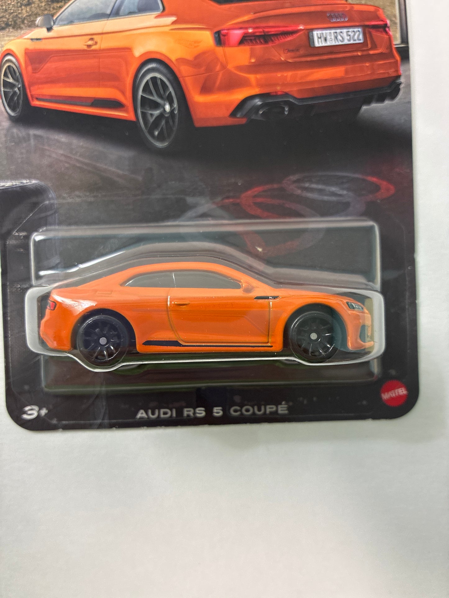 Hot Wheels 1/64 Silver Series Audi RS 5 Coupe Orange - JKY17