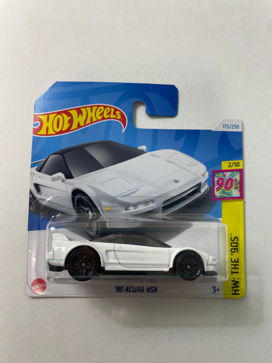 Hot Wheels 1/64 '90 Acura NSX Short Card White