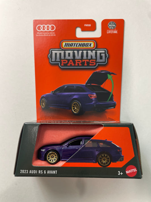 Matchbox 1/64 Moving Parts 2023 Audi RS 6 Avant Purple