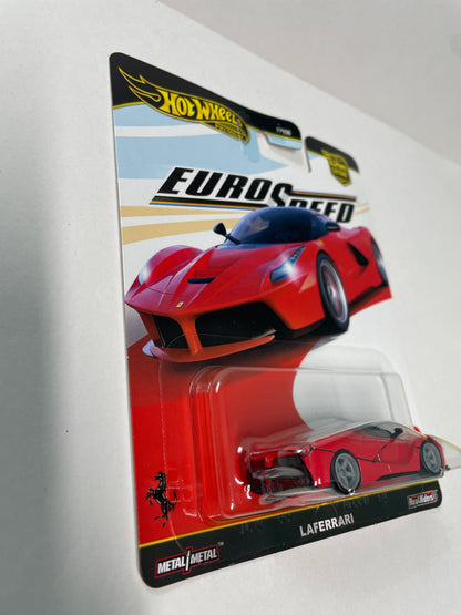 Hot Wheels 1/64 Car Culture Euro Speed LaFerrari Red