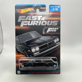 Hot Wheels 1/64 Fast And Furious Series 3 1971 Nissan Skyline H/T 2000 GT-R Black