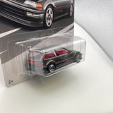 Hot Wheels 1/64 ‘90 Honda Civic EF Black & Grey - Damaged Box