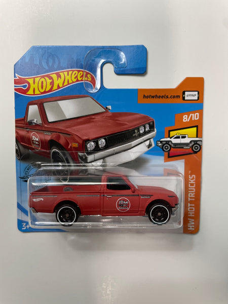 Hot Wheels 1/64 Datsun  620 Short Card Red