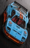 Demon King Auto 1/64 Ferrari F40 LBWK Gulf Orange & White - Damaged Box