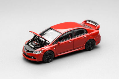 Motorhelix 1/64 Honda Civic (FD2) Mugen RR Red - M65410