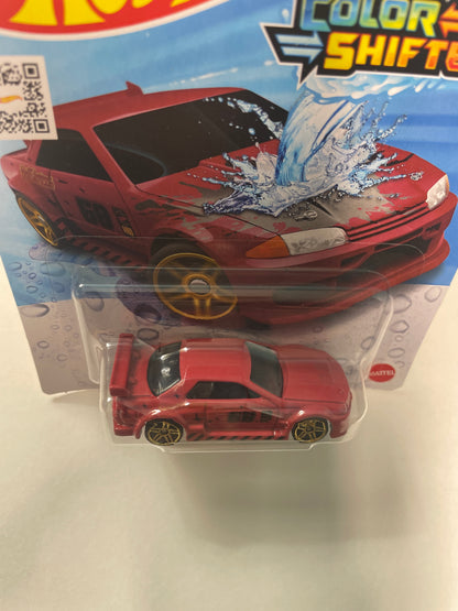 Hot Wheels 1/64 Color Shifters Nissan Skyline GT-R (R32) Red