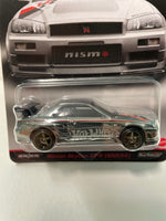 Hot Wheels 1/64 RLC Nissan Skyline GT-R (BNR34) Silver #20930