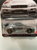 Hot Wheels 1/64 RLC Nissan Skyline GT-R (BNR34) Silver #20930