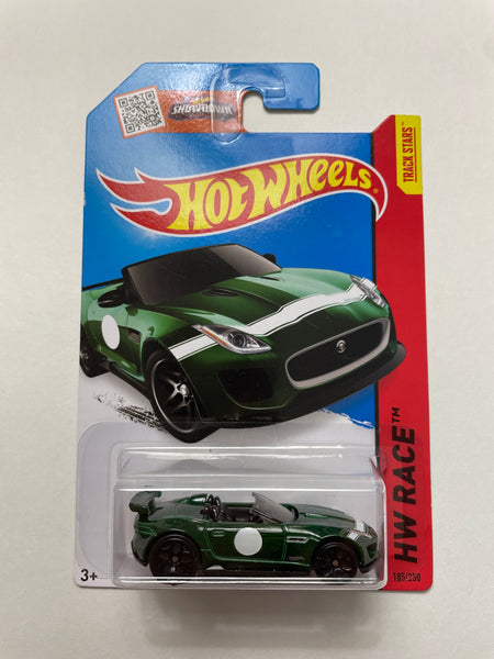 Hot Wheels 1/64 ‘15 Jaguar F-Type Project 7 Green