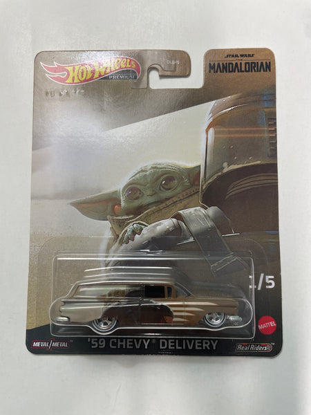 Hot Wheels 1/64 Pop Culture Star Wars The  Mandalorian ‘59 Chevy Delivery Brown