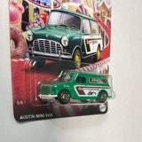 Matchbox 1/64 Candy Series Austin Mini Van Green - Junior Mints