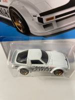 Hot Wheels 1/64 Mazda RX-7 Police White - Damaged Card