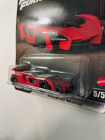 Hot Wheels 1/64 Fast & Furious McLaren Senna Red