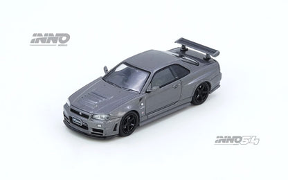 Inno64 1/64 Thailand Diecast Expo 2025 Event Edition Nissan Skyline GT-R (R34) Grey