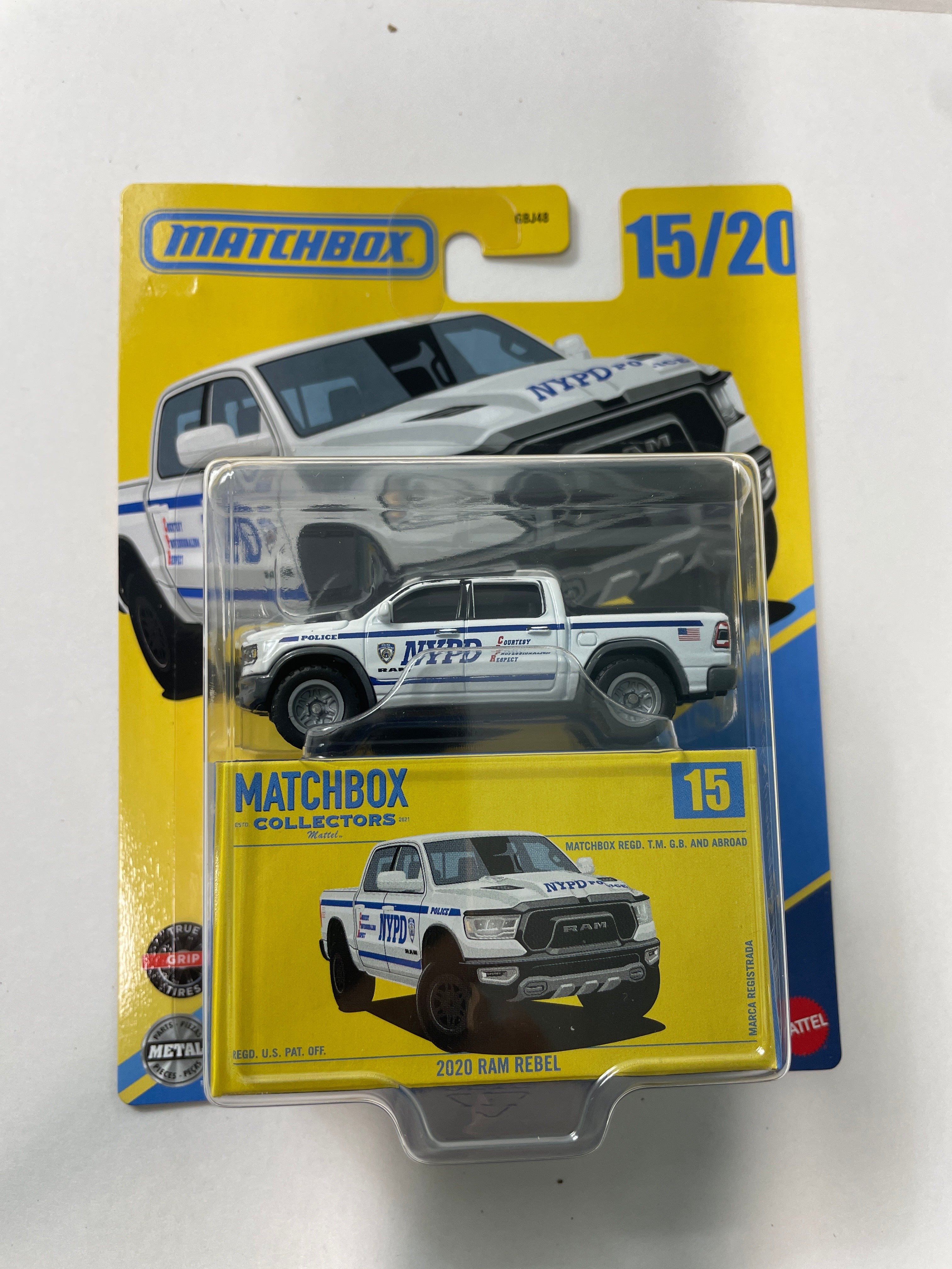 MATCHBOX 2020 RAM REBEL NYPD ミニカー 新品未使用品 MATCHBOX 2020 RAM REBEL NYPD 新品未使用品 - メルカリ