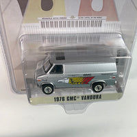 Greenlight 1/64 Hobby Exclusive 60th Annual Indianapolis 500 Mile 1976 GMC Vandura Silver