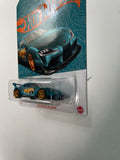 Hot Wheels 1/64 Pearl & Chrome ‘20 Toyota GR Supra Teal & Gold - Damaged Card