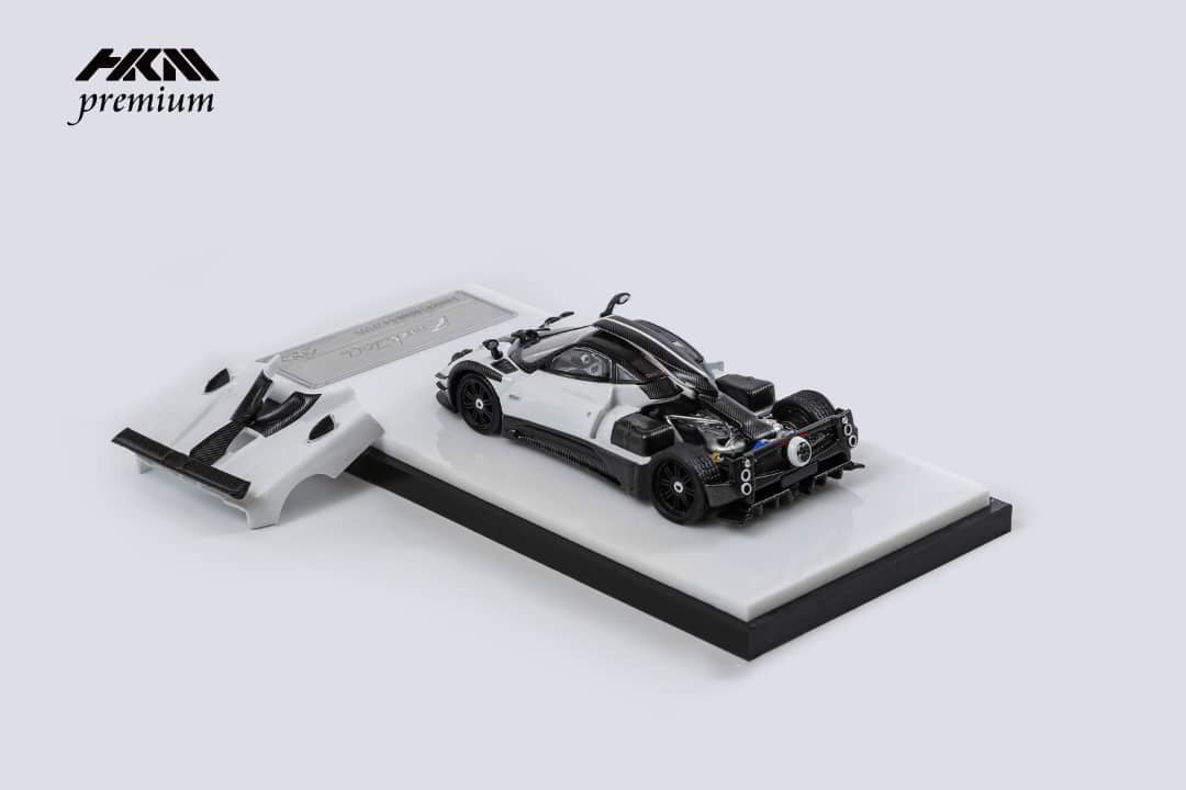 HKM 1/64 Pagani Zonda 760 White