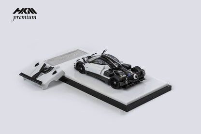 HKM 1/64 Pagani Zonda 760 White