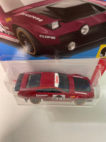 Hot Wheels 1/64 Dimachinni Veloce Red - Damaged Box